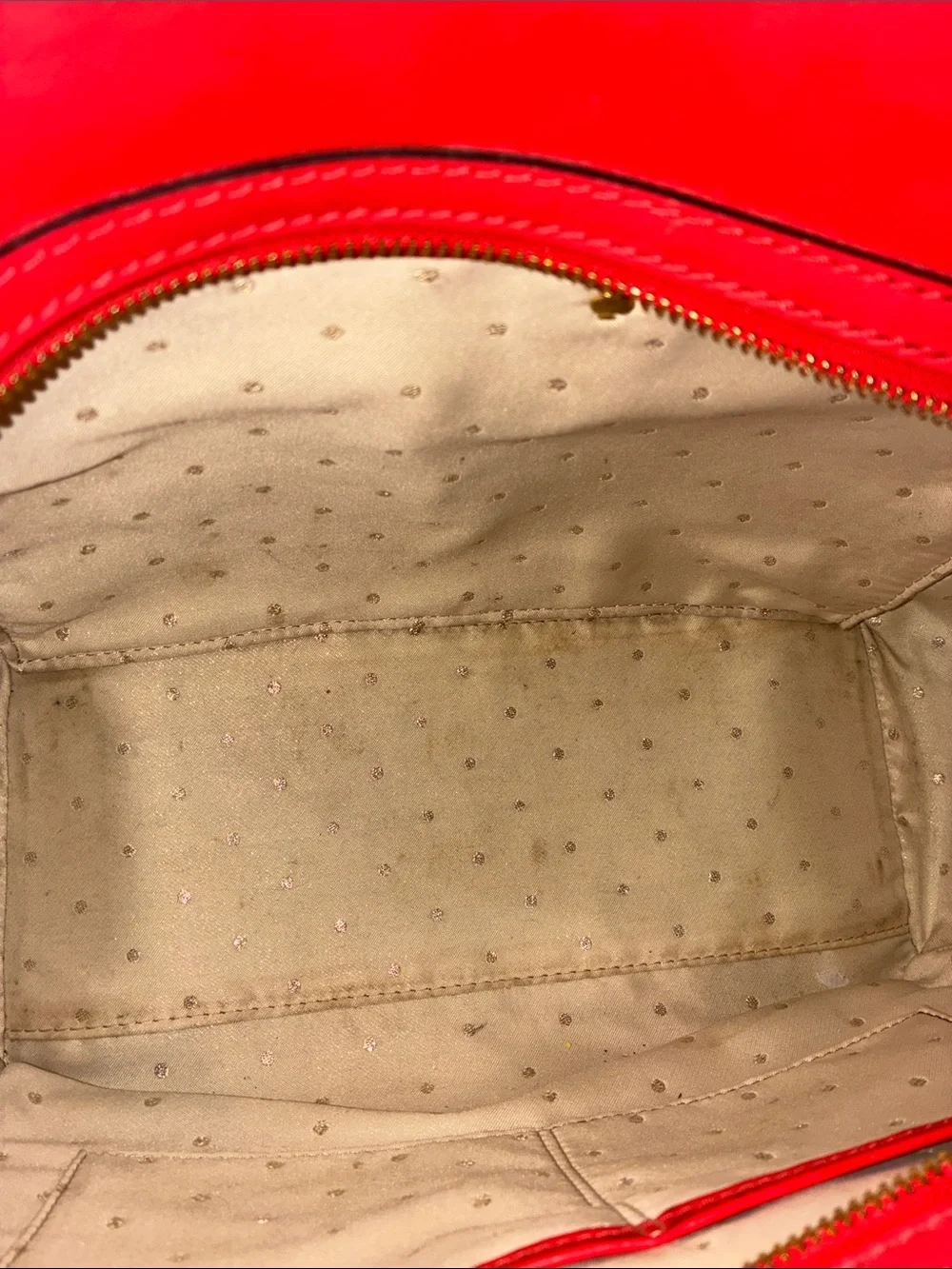 kate spade red leather bow-accent tote